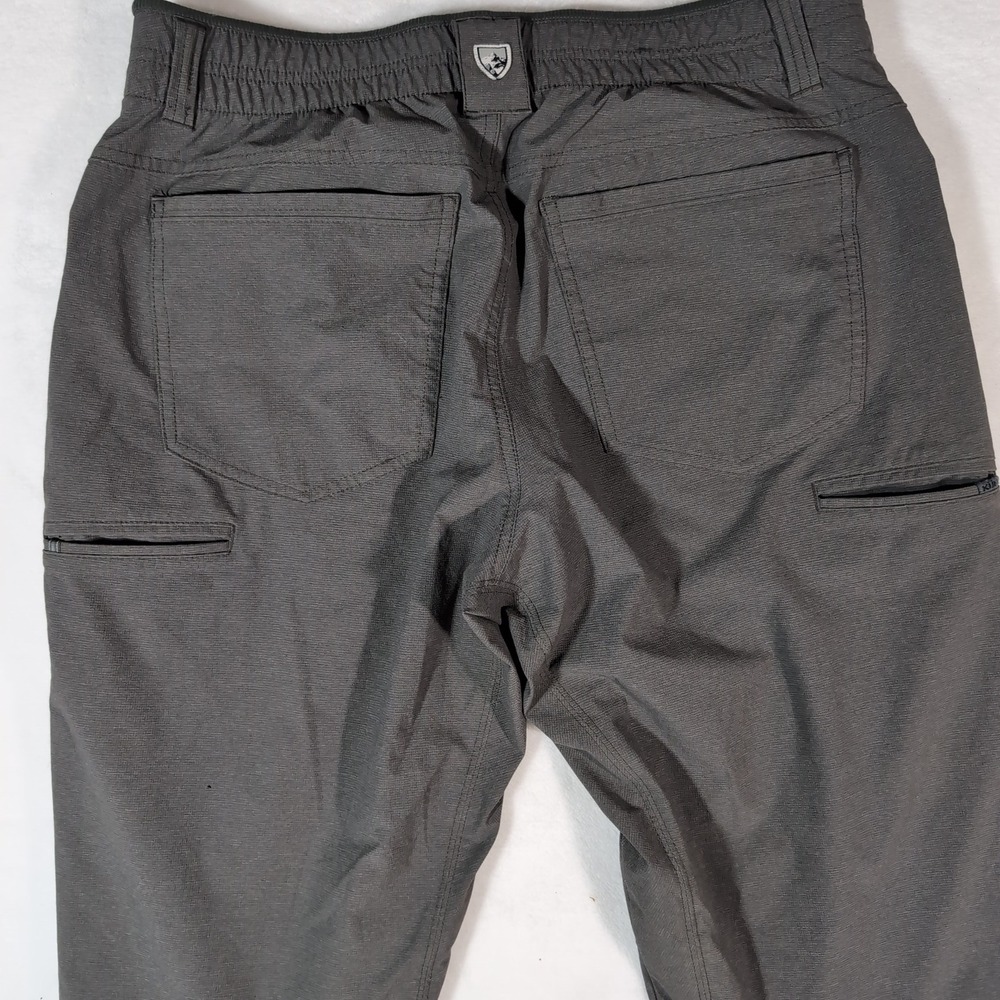 Kuhl Deceptr Pants Mens 34x34 Charcoal Gray Lightweight Stretch Technical Hiking - Picture 9 of 9